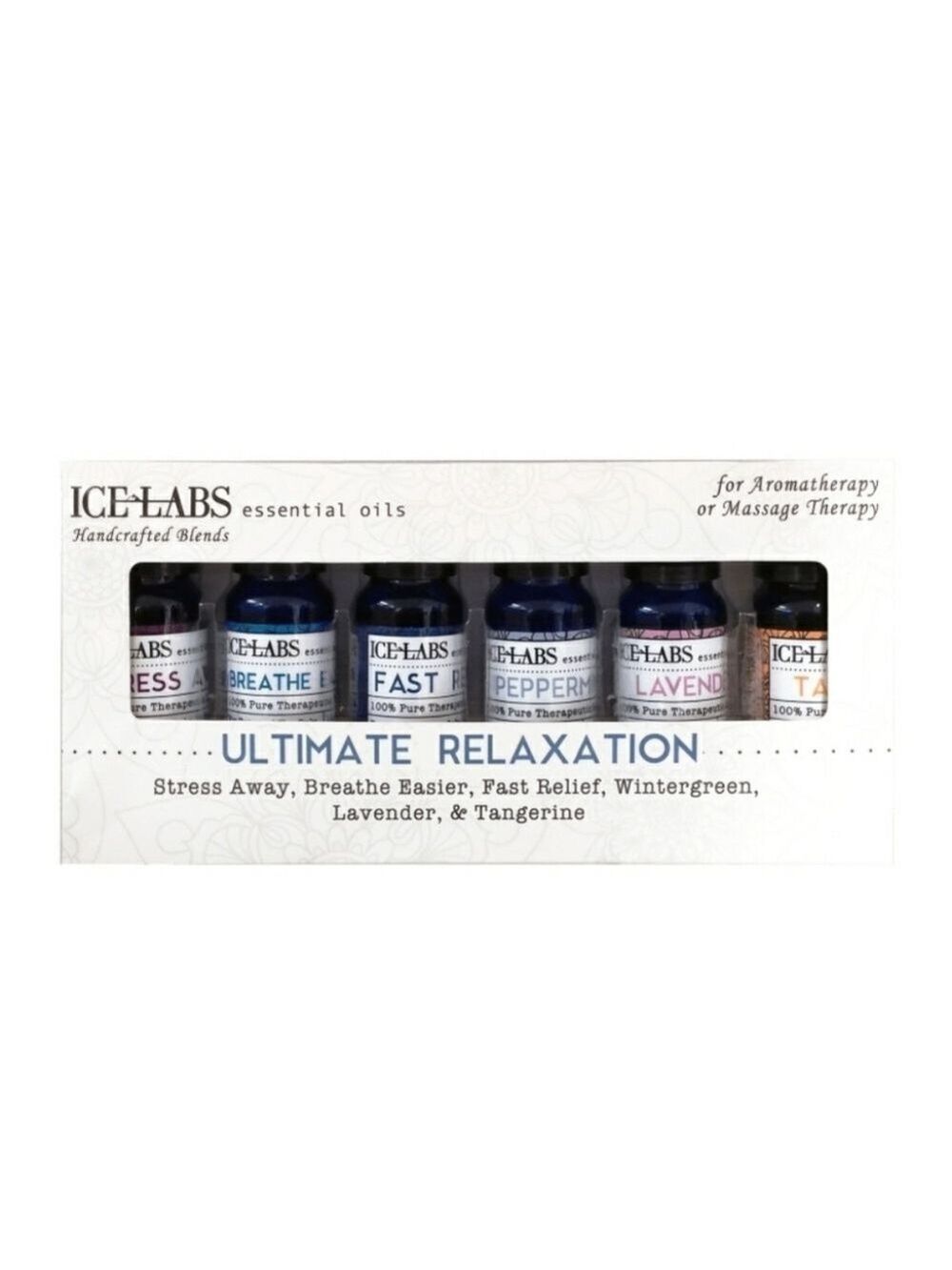 Relaxation Aromatherapy 6 Piece Oils Set